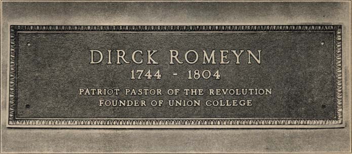 Plaque for Dirck Romeyn