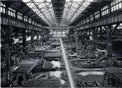 General Electric Works, section of foundry