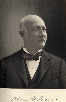 Portrait of Abram Giles Brower, M. D.