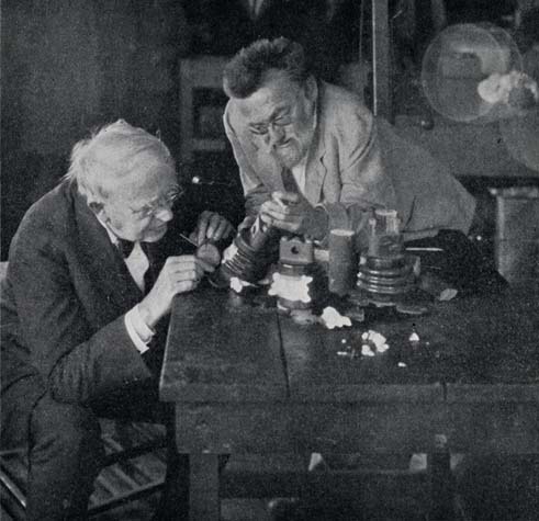 Thomas Edison and Charles Steinmetz