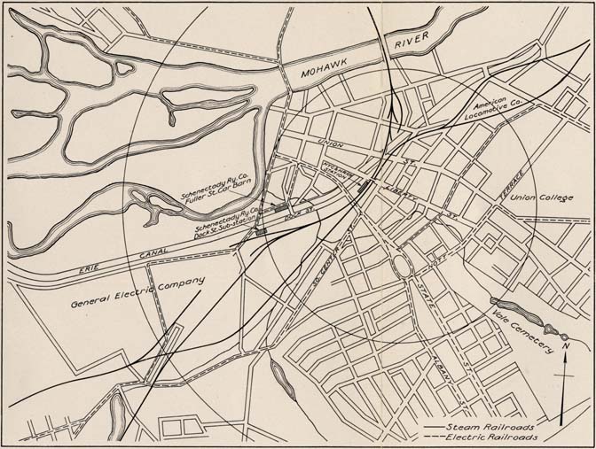 Plan of Schenectady, New York