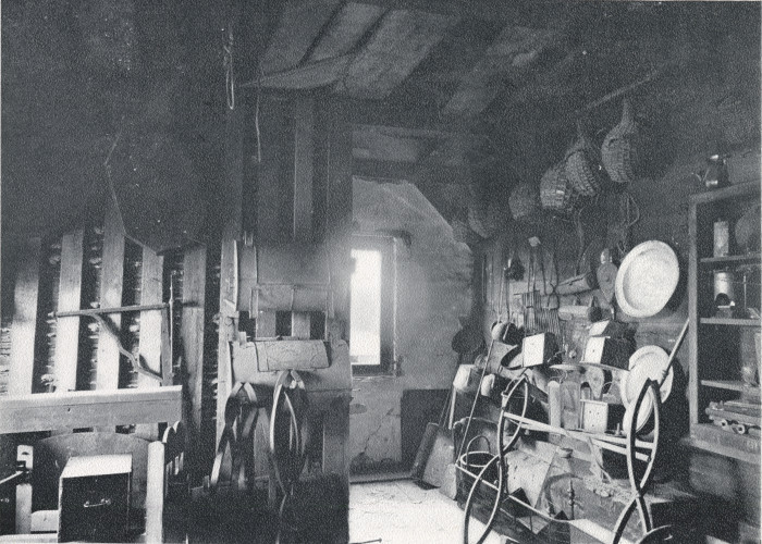 Attic of the Glen Sanders House