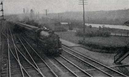 Empire State Express Passing Fort Plain Station